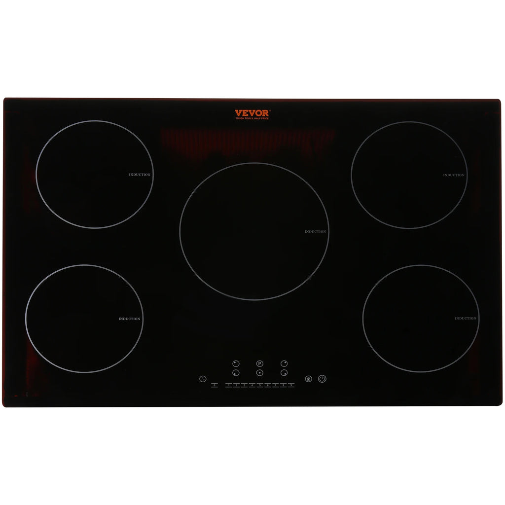 5 Burners 30/36 Inch Electric Induction Cooktop Stove