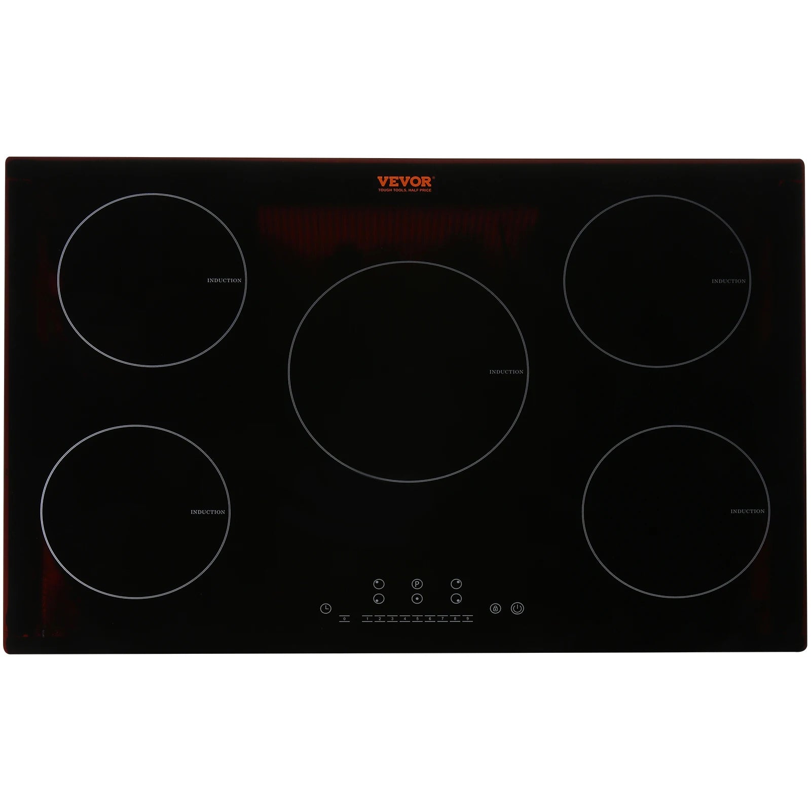 5 Burners 30/36 Inch Electric Induction Cooktop Stove
