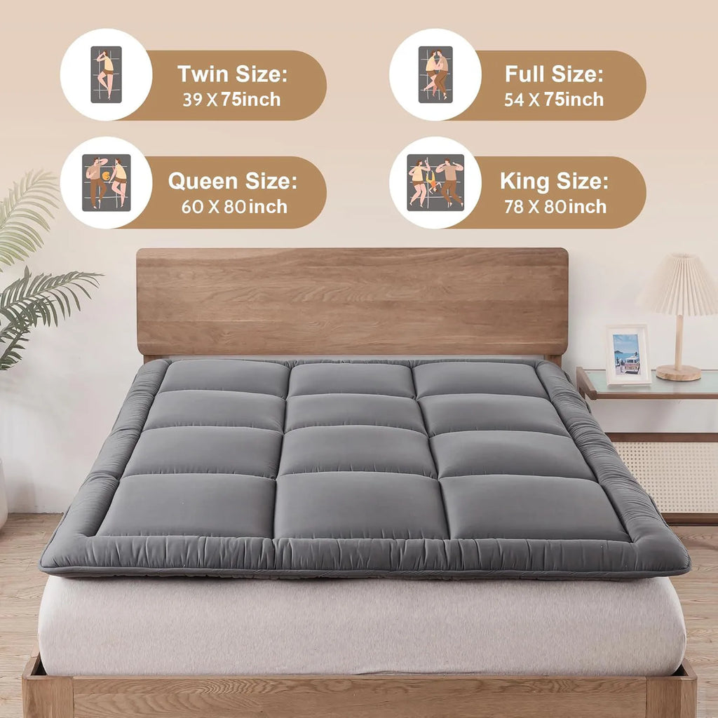 3" Thicken Japanese  Futon Mattress Floor Lounger