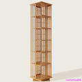 360° Rotating Bamboo CD/DVD  6-Tier Media Storage Cabinet
